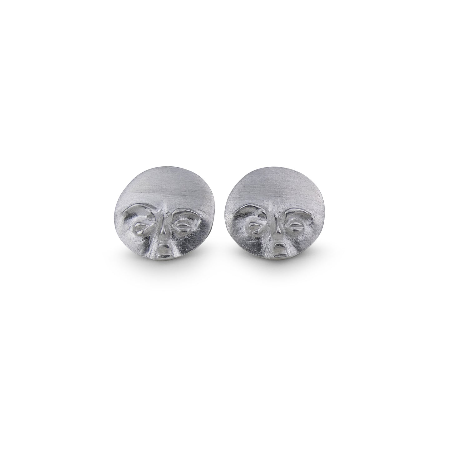 Ama sterling silver studs